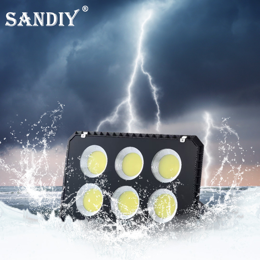 Outdoor Lighting Driveway - Reflektory LED oświetlenie zewnętrzne 100W projektor
