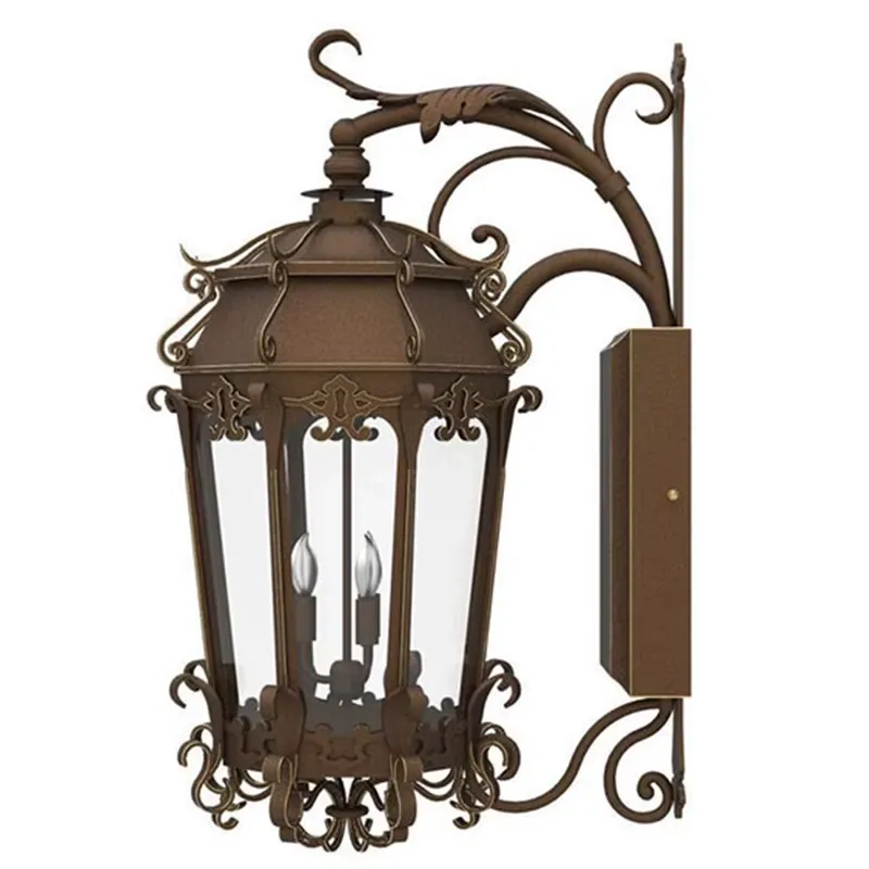Outdoor Lighting Modern - Zewnętrzne lampy ścienne LED ze szkła,