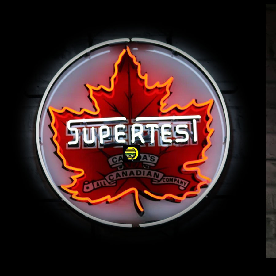 Outdoor Lighting Canada - Lampa neonowa Supertes Petroleu Gas Oil