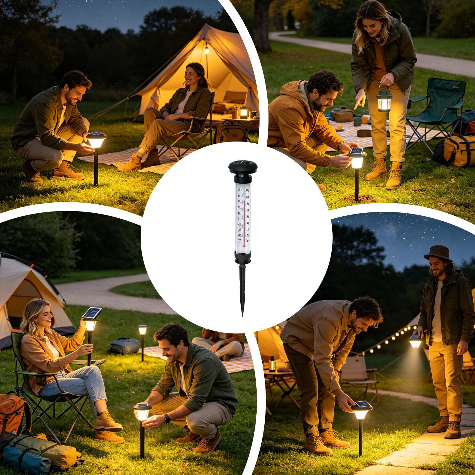 Automatyczne, wodoodporne lamp – Outdoor Lighting Yard Stakes recenzja i cena