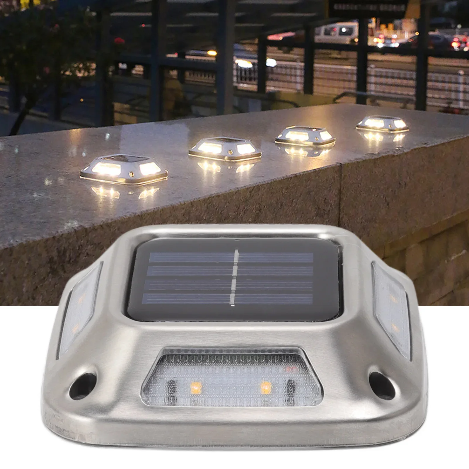 8 LED Solarna Lampa Ścieżkowa  – Outdoor Lighting Driveway recenzja i cena