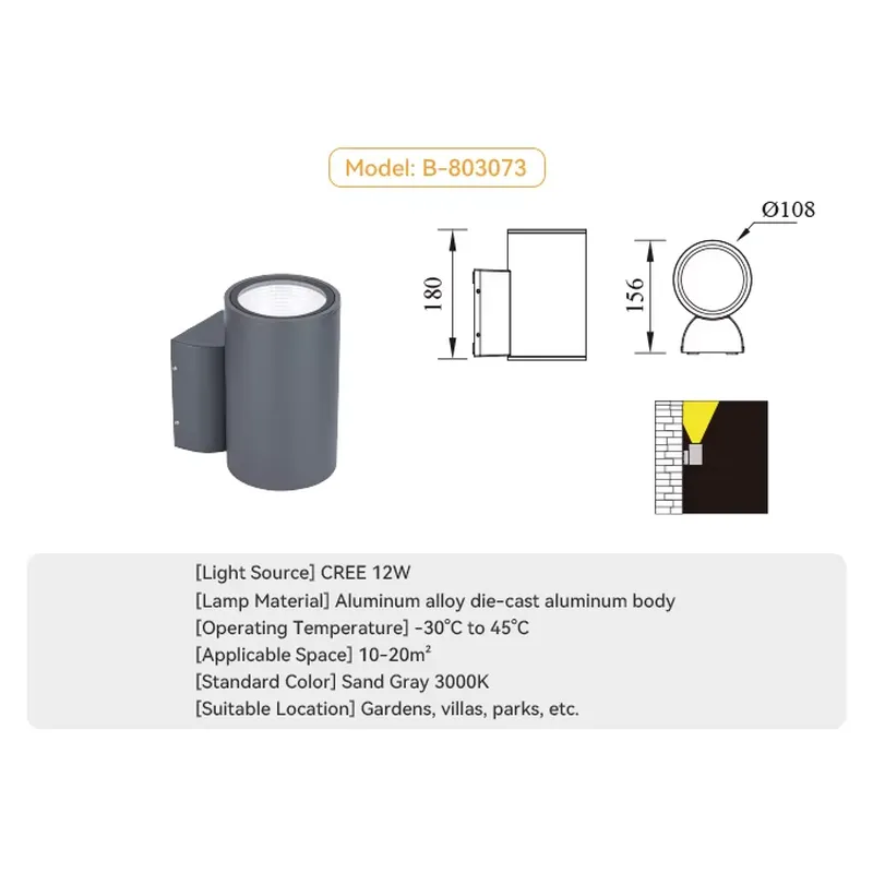 Zewnętrzna dekoracyjna lampa ś – Outdoor Lighting Modern recenzja i cena