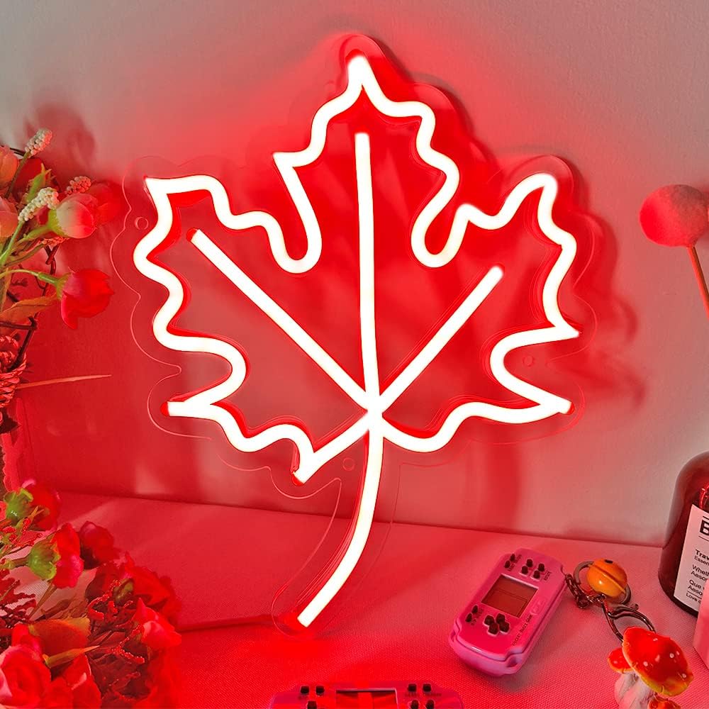 Ściemnialny neonowy znak z liś – Outdoor Lighting Canada recenzja i cena