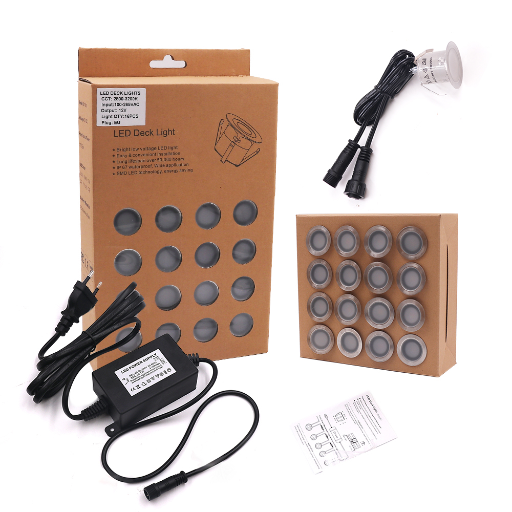 DC12V RGB światło do pokładu L – Outdoor Lighting Driveway recenzja i cena