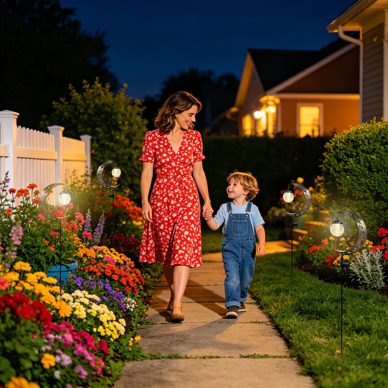 Solarne lampki ogrodowe na szp – Outdoor Lighting Yard Stakes recenzja i cena