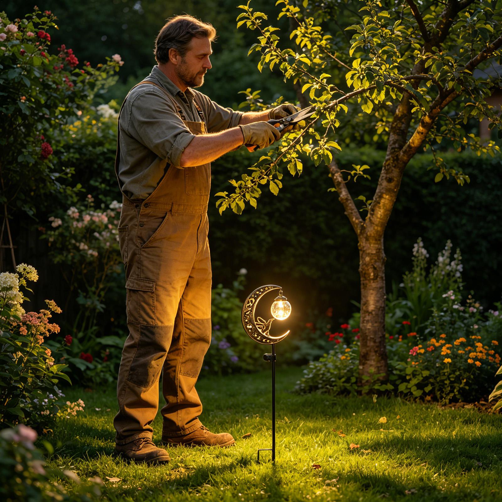 Solarne lampki ogrodowe na szp – Outdoor Lighting Yard Stakes recenzja i cena