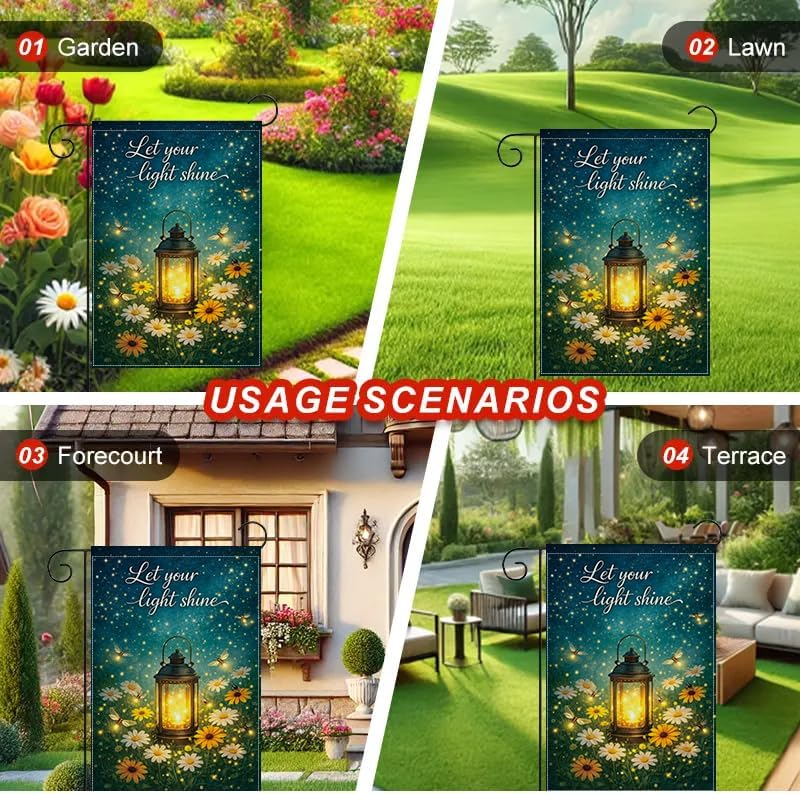 Flaga ogrodowa 12x18 cali, „Ni – Outdoor Lighting For Your Yard recenzja i cena