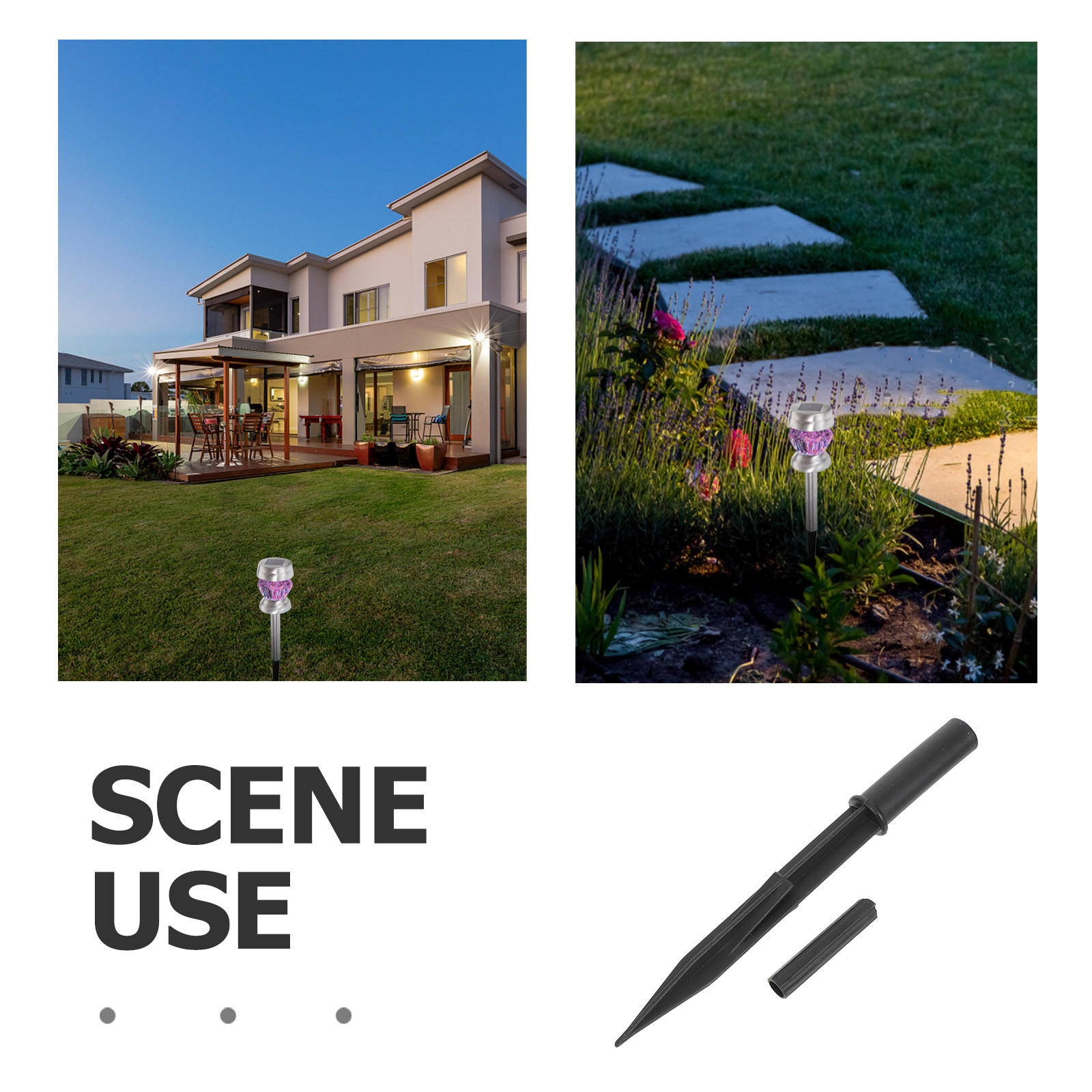 20 zestawów solarnych kołków g – Outdoor Lighting Yard Stakes recenzja i cena