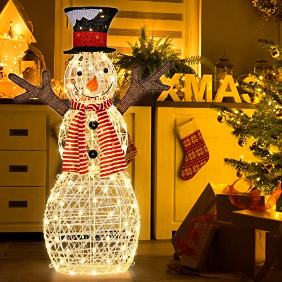 Świąteczne oświetlone dekoracj – Outdoor Lighting Yard Stakes recenzja i cena