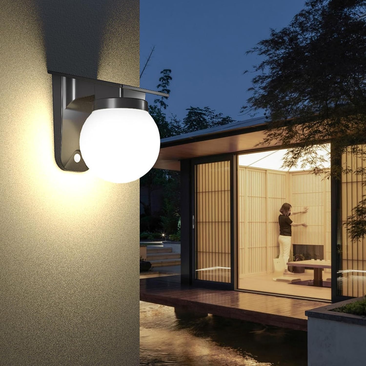 Zewnętrzne lampy ścienne Solar – Outdoor Lighting Driveway recenzja i cena