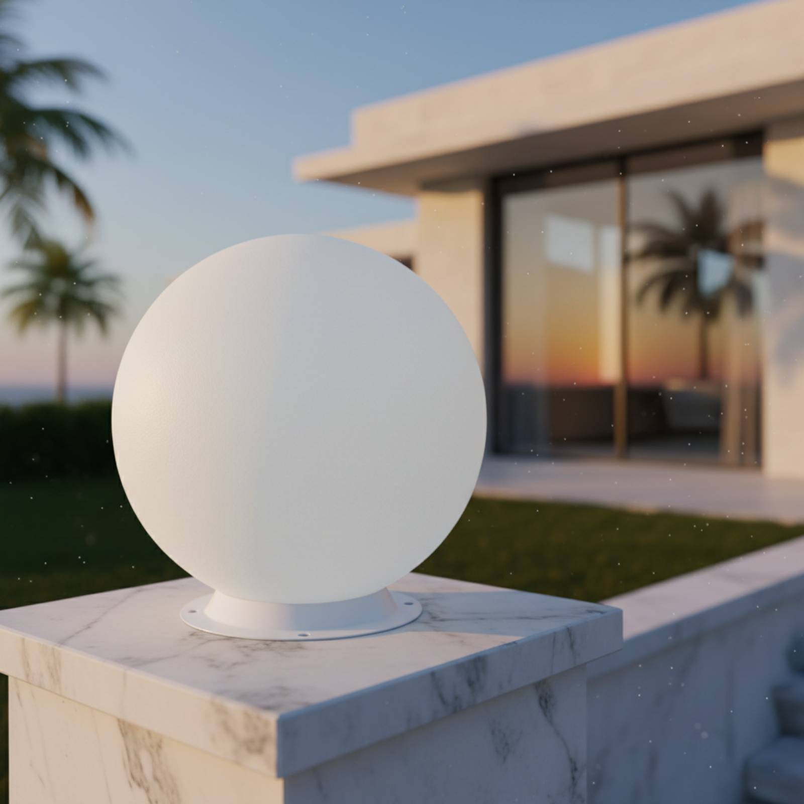 Solarna lampa na słupek, włącz – Outdoor Lighting Modern recenzja i cena