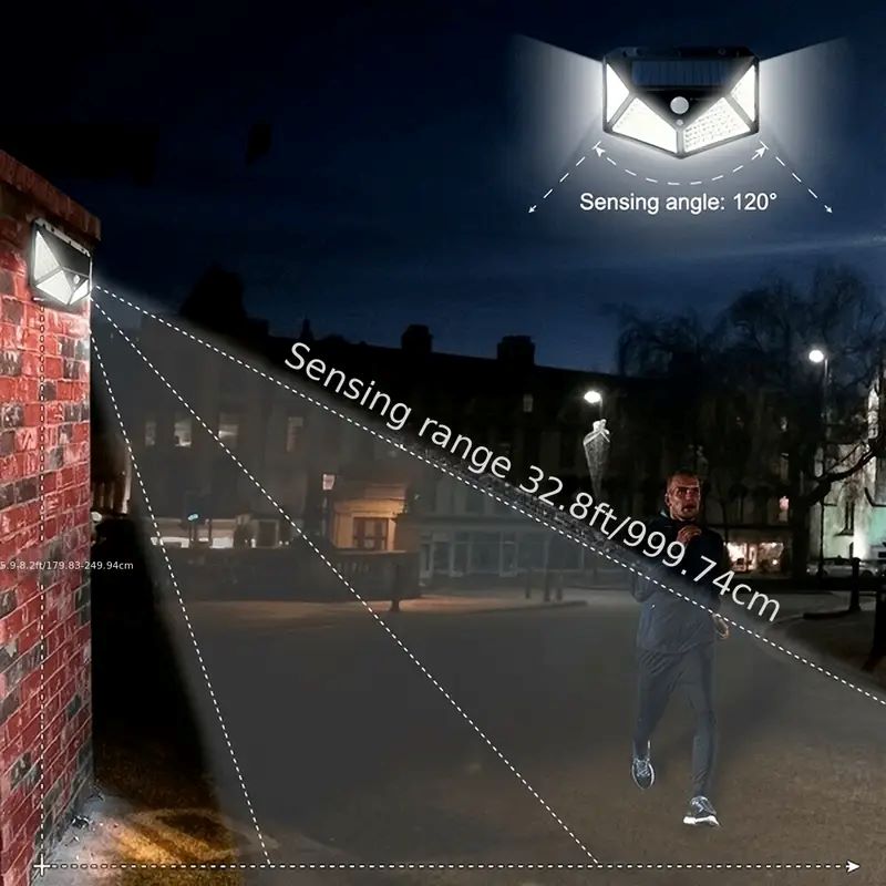 100 LED Zewnętrzna Solarna Lam – Outdoor Lighting Driveway recenzja i cena