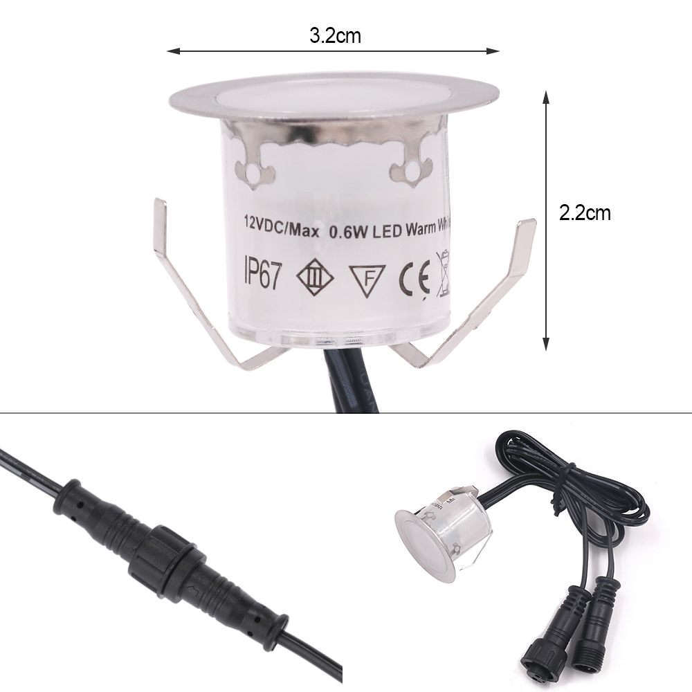16 światła światło do pokładu  – Outdoor Lighting Driveway recenzja i cena