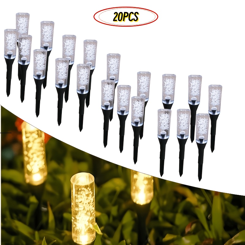 Solarna lampa bąbelkowa, wodoo – Outdoor Lighting Yard Stakes recenzja i cena