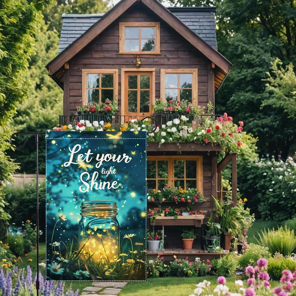 Flaga Ogrodowa Let Your Light  – Outdoor Lighting For Your Yard recenzja i cena